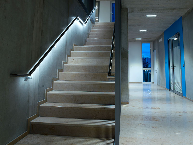 Beleuchteter Handlauf