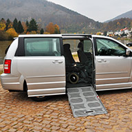 CenterVan Faltrampe mit nur 6 Grad CenterVan Faltrampe mit nur 6 Grad