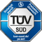 Prüfsiegel TÜV-Süd Prüfsiegel TÜV-Süd