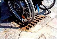 Abdeckrost mit mehr als 2 cm Fugenspalt