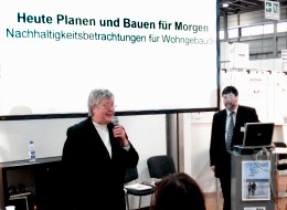 Dipl.-Ing. Andreas Rietz auf der bautec2008 in Berlin am 22.02.2008