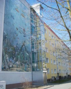 Rigaer Str.20, angebauter Aufzug