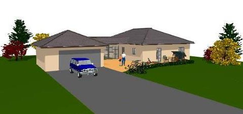 barrierefreier Bungalow mit Garage