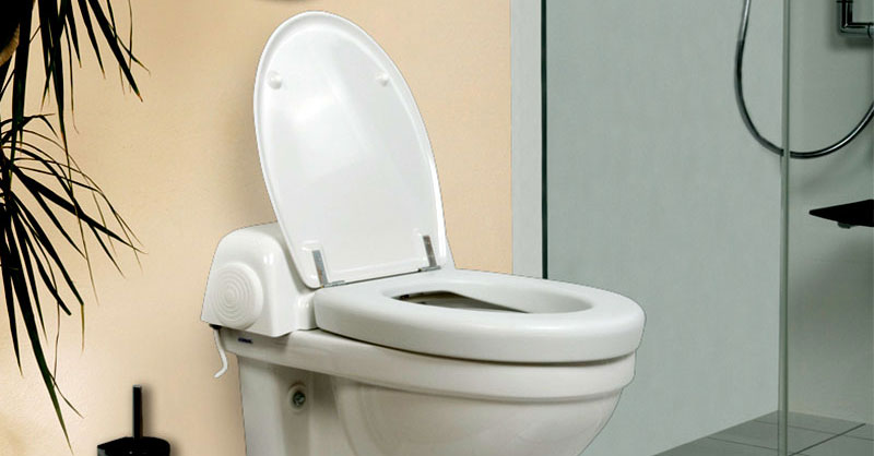 Toilettenaufsatz für WC Dusche