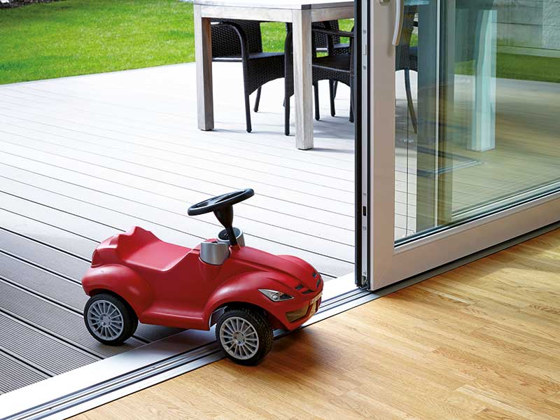 Barrierefreie Schwellen