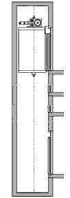 Personenaufzug Skizze Personenaufzug